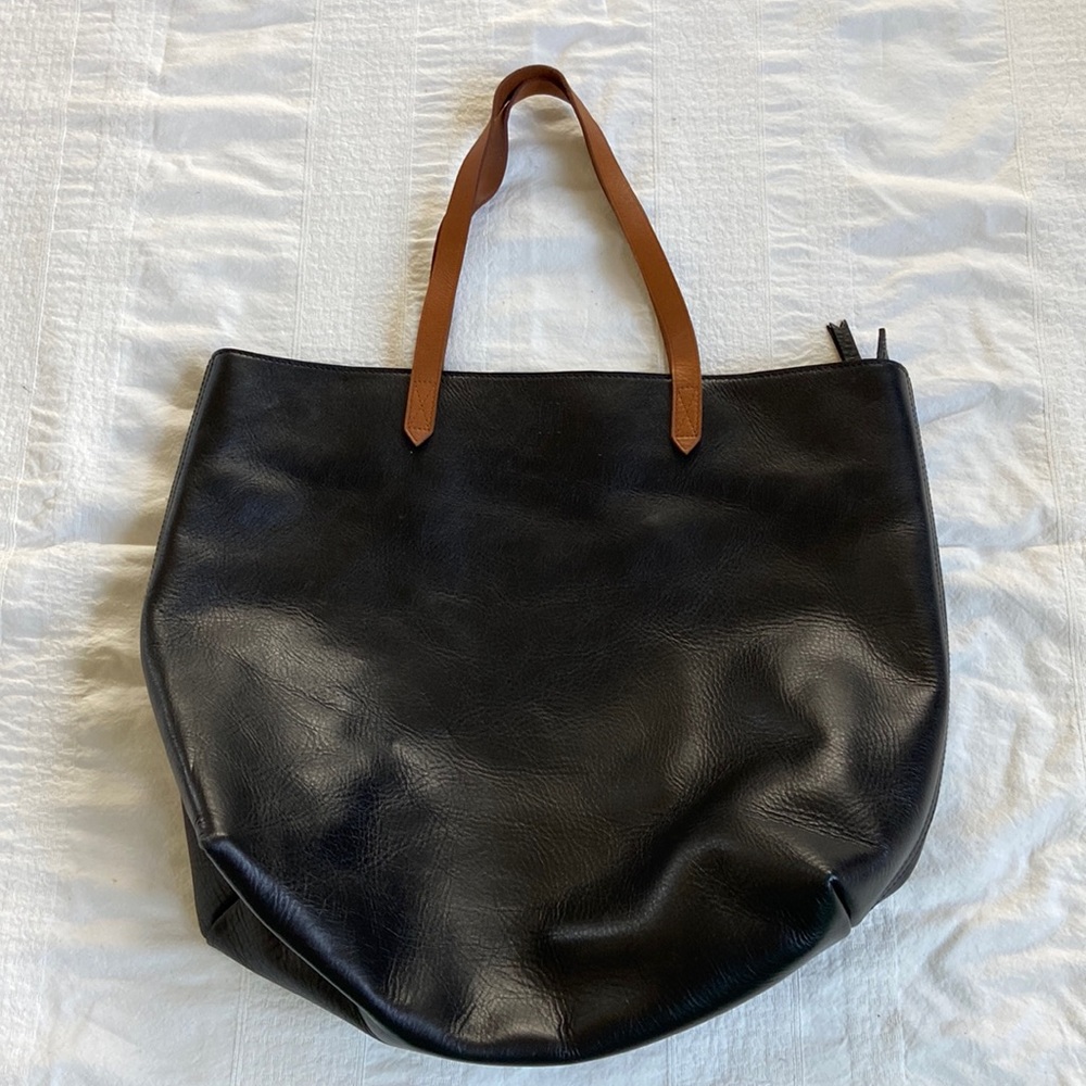 Madewell Zip Top Transport Tote